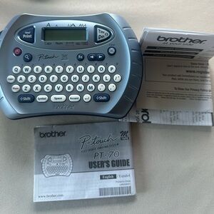 Brother P-touch PT-70 handheld Electronic Labeling System
